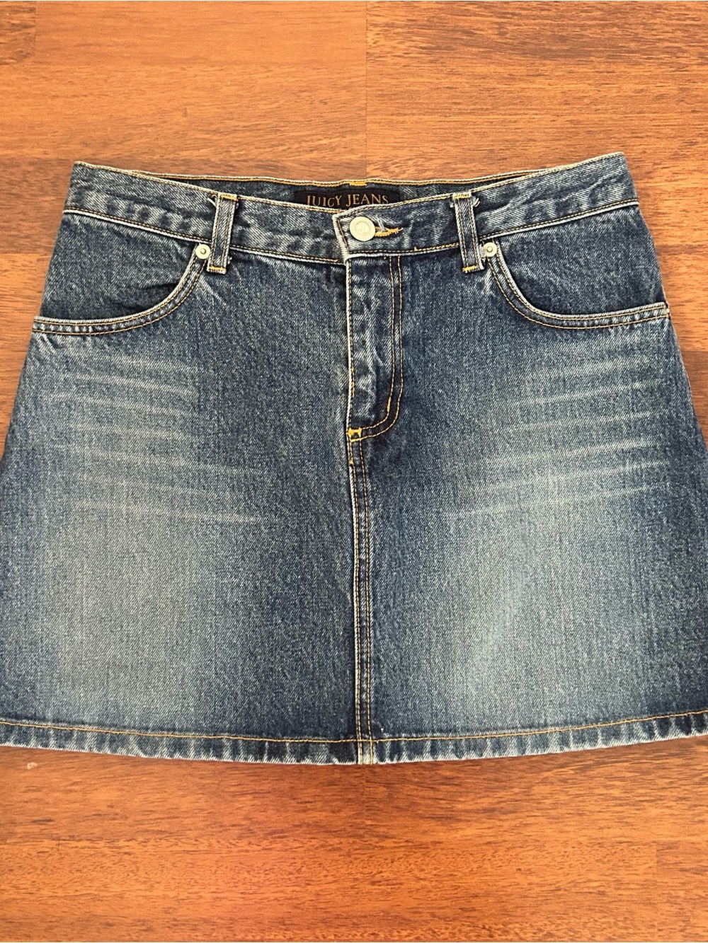 Juicy Jeans Vintage Denim Mini Skirt